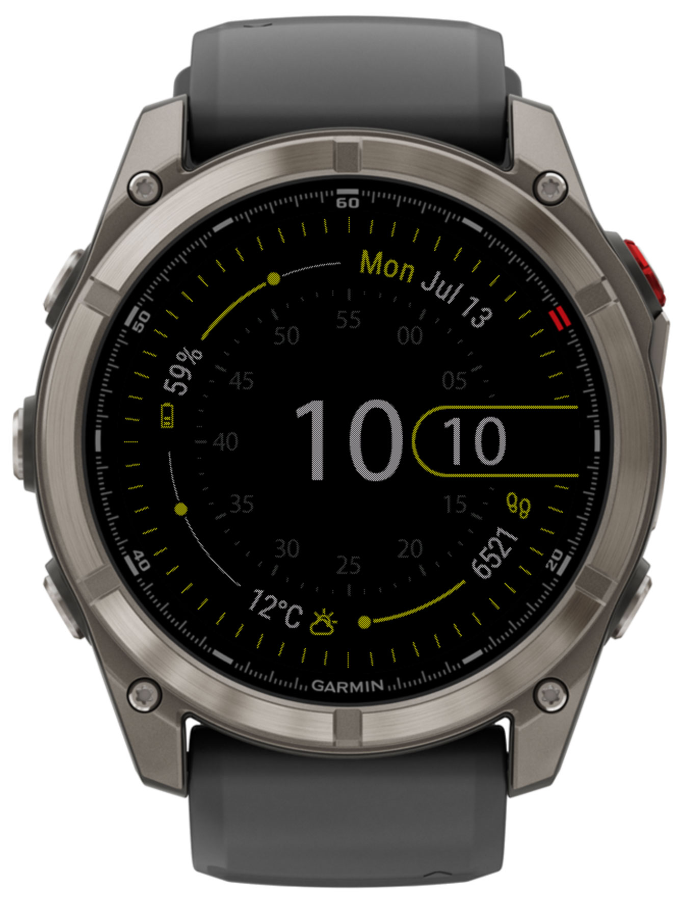 Concentric in always-on display mode