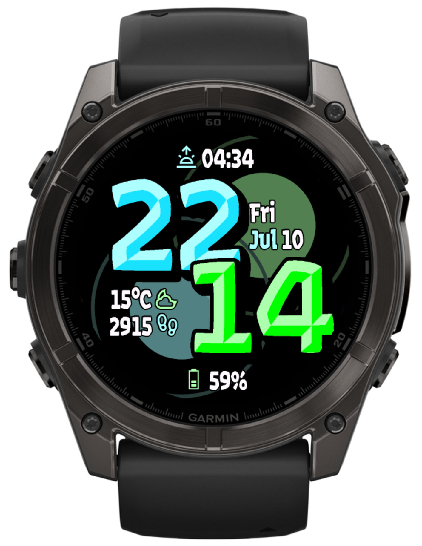 Weather data fields on Hugeur