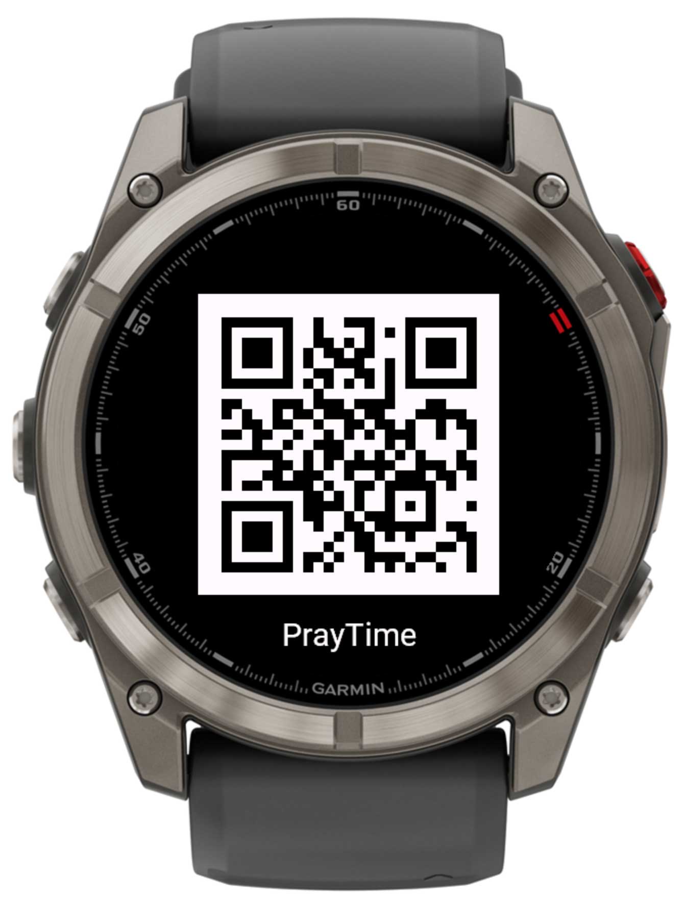QR code screen