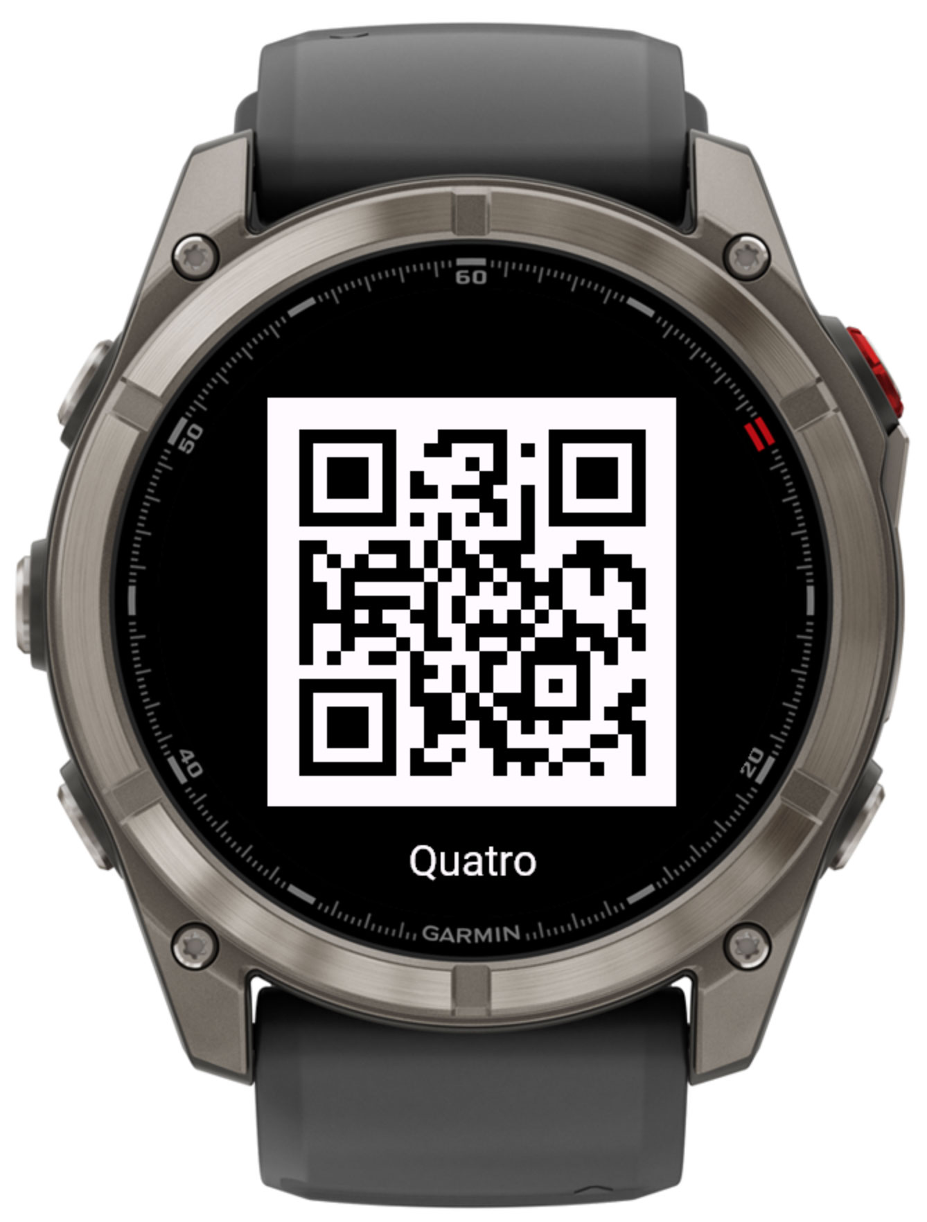 QR code screen