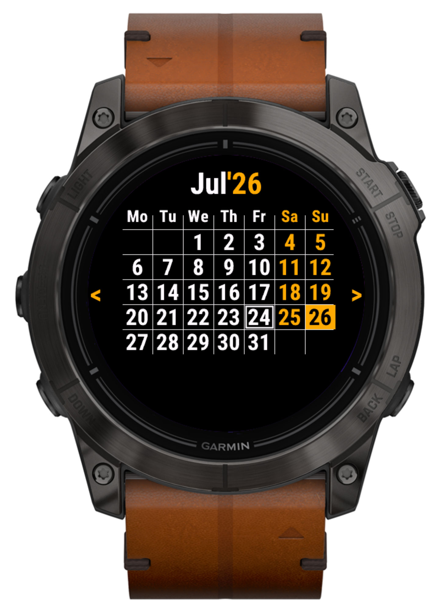 Quatro Dual Screen calendar screen